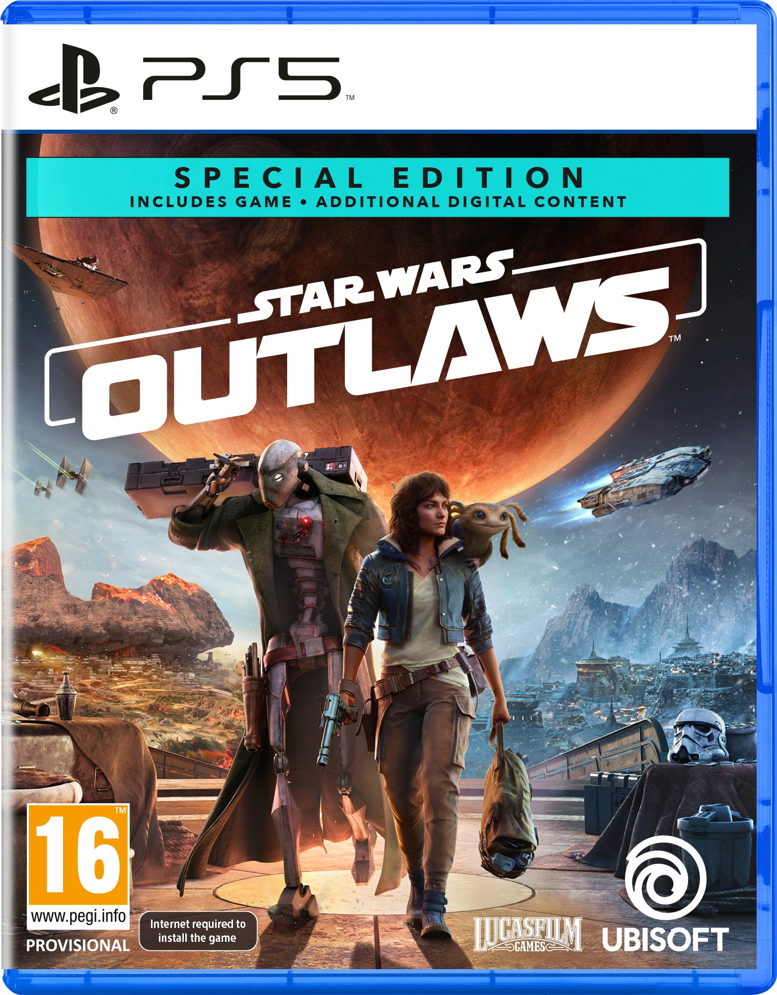 Ігровий диск PS5 Star Wars Outlaws Special Edition - Фото 1