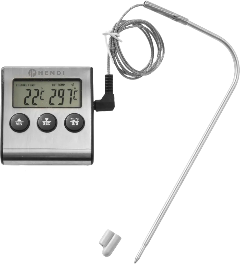 Термометр для блюд Hendi с таймером (271346) - Фото 1