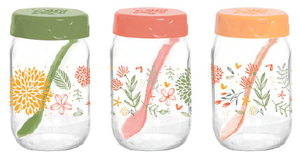 Купить Емкость для специй и приправ Herevin Decorated Spice Jar Set MIX с ложкой 0.370 л в ассортименте (131507-157) - Фото 1 Емкость для специй и приправ Herevin Decorated Spice Jar Set MIX с ложкой 0.370 л в ассортименте (131507-157) - Фото 1