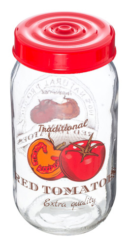 Ємність для сипучих Herevin Tomato 0.6 л (171441-057) - Фото 1