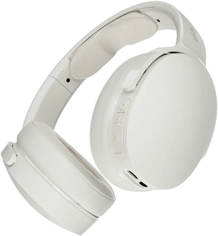 Наушники полноразмерные беспроводные Skullcandy Hesh Evo Bone Orange Glow (S6HVW-S951) - Фото 1