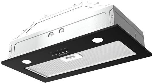 Вытяжка встраиваемая Ardesto HFI-F900GBL - Фото 1