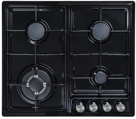 Варочная панель газовая Ventolux HG D7 ST (BK) - Фото 1