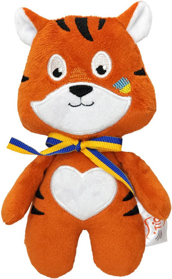 Мягкая игрушка животное Tigres Тигрик-украинец (ТИ-0074) - Фото 1