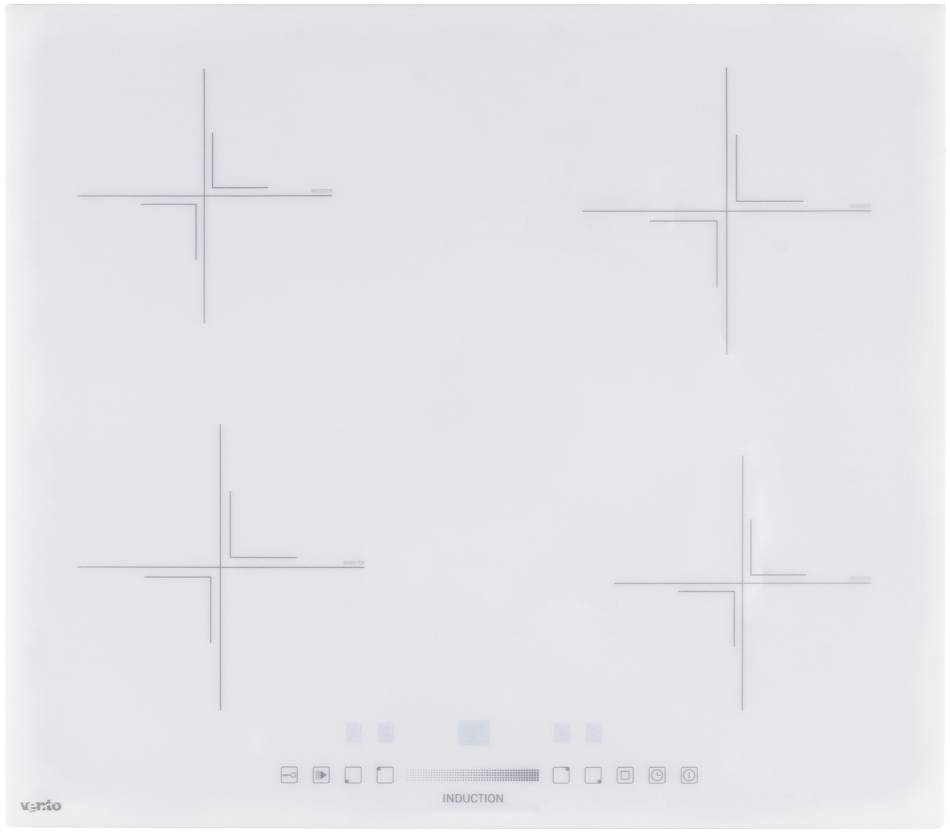 Варильна поверхня електрична Ventolux HI 64 WH TC FBS SL - Фото 1