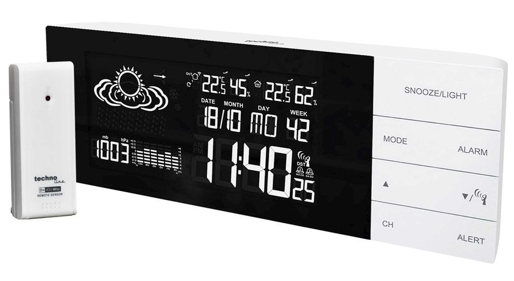 Метеостанция Technoline White (WS6870) - Фото 1
