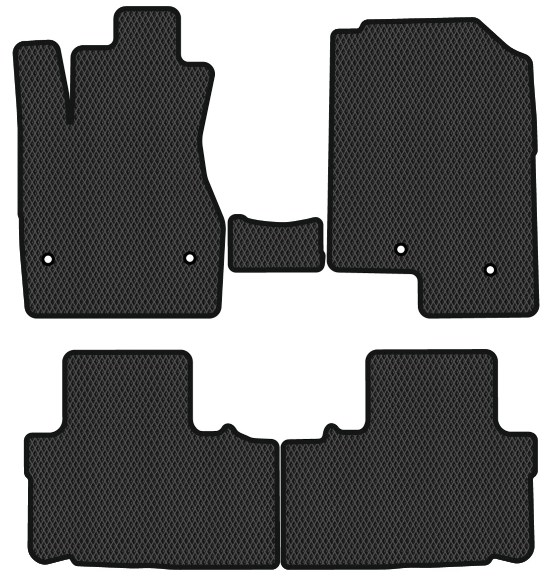 EVA килимки в салон авто EVAtech для H6 Haval 2011-2017 1 покоління SUV EU HL3457C5AV4RBB - Фото 1