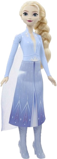 Колекційна лялька DISNEY PRINCESS Ельза з м/ф "Крижане серце" в образі мандрівниці (HLW48) - Фото 1