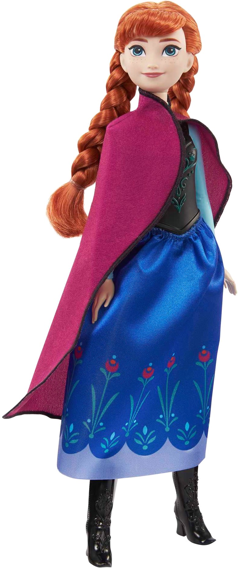 Колекційна лялька Disney Frozen Принцеса Анна з м/ф "Крижане серце" в накидці (HLW49) - Фото 1