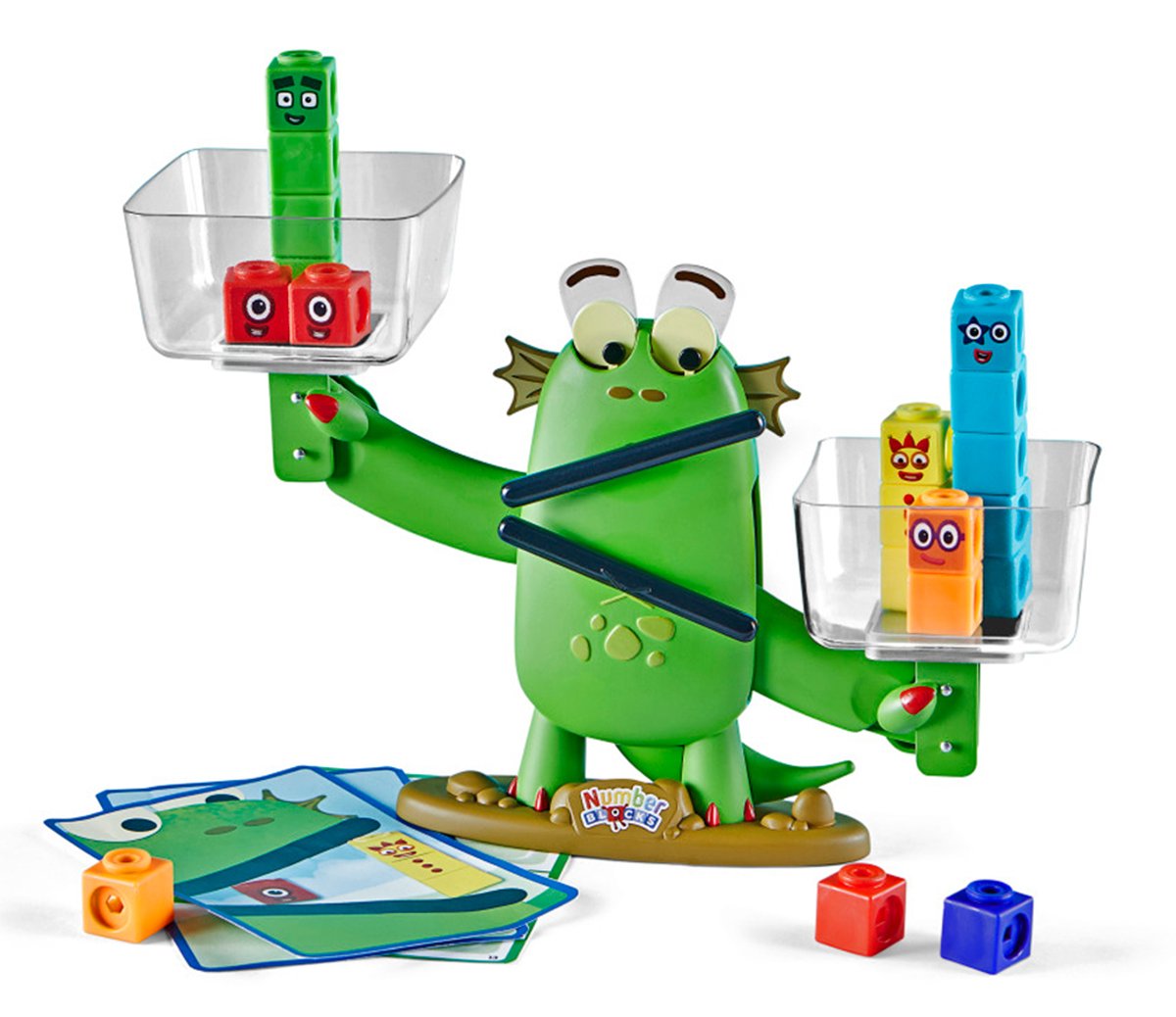 Игровой набор для малыша Learning Resources серии Numberblocks - ВЕСЫ BLOCKZEE (HM96089-UK) - Фото 1