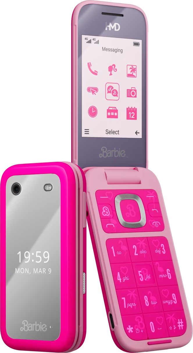 Мобильный телефон HMD Barbie Phone Pink - Фото 1