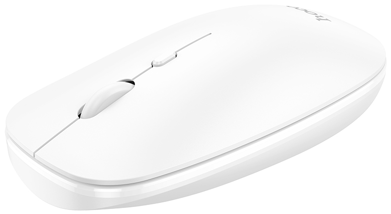 Миша бездротова HOCO GM15 Art dual-mode White (6931474760586) - Фото 1