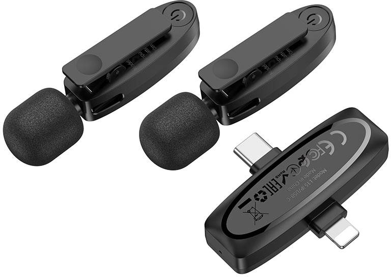 Микрофон для смартфона HOCO L15 Black (6942007638623) - Фото 1