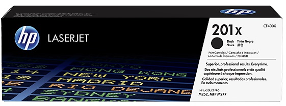 Картридж для лазерных принтеров/МФУ HP 201X LJ M252/M277 Black (CF400X) - Фото 1