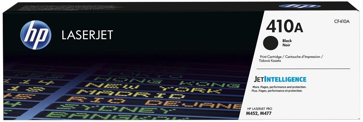 Картридж для лазерных принтеров/МФУ HP 410A LJ Pro M452dn/M452nw/M477fdn/ M477fdw/M477fnw Black (CF410A) - Фото 1