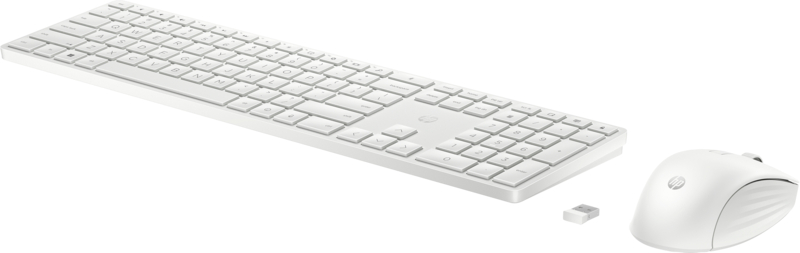 Клавіатура + миша бездротова HP 50 Wireless Keyboard and Mouse Combo 
White (4R016AA) - Фото 1