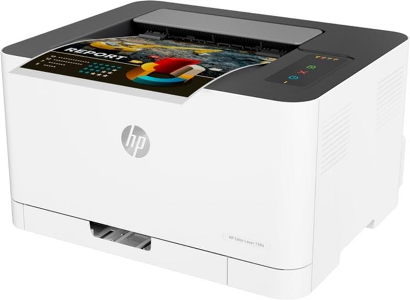Принтер для цветной печати HP Color Laser 150nw с Wi-Fi (4ZB95A) - Фото 1