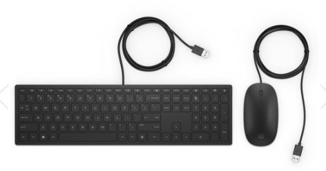 Клавиатура+мышь HP Pavilion Keyboard and Mouse 400 (4CE97AA) - Фото 1