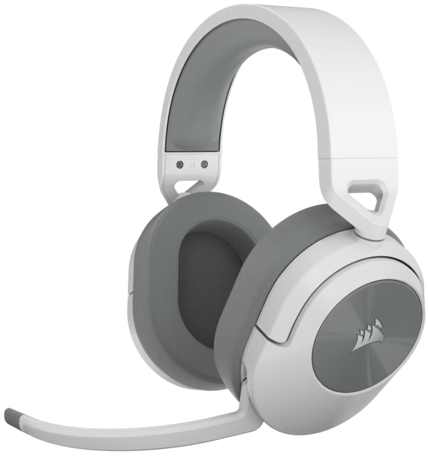 Гарнитура беспроводная игровая Corsair HS55 Wireless Gaming Dolby 7.1 White (CA-9011281-EU) - Фото 1