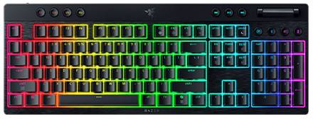 Клавиатура беспроводная игровая Razer BlackWidow V4 Low-Profile Yellow (RZ03-05271500-R3M1) - Фото 1
