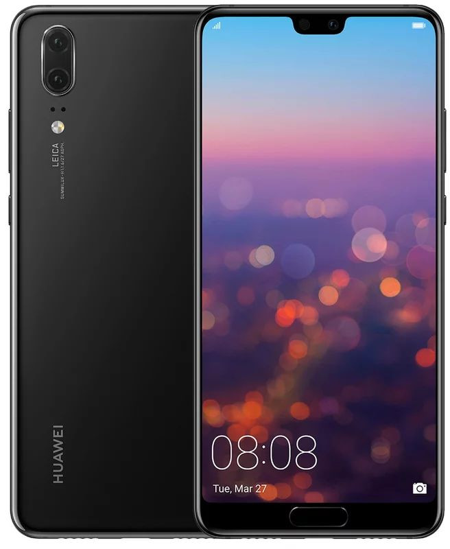 Huawei P20 2018 4/64Gb Black - купить смартфон Huawei P20 Black 64GB ...