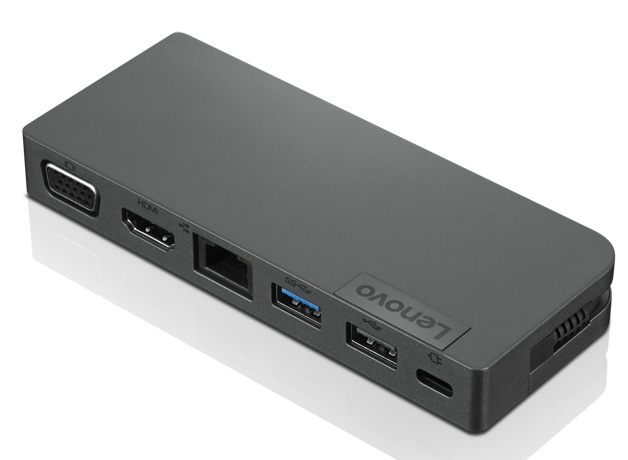 Док-станция Lenovo Powered USB-C Travel Hub-WW (4X90S92381) - Фото 1
