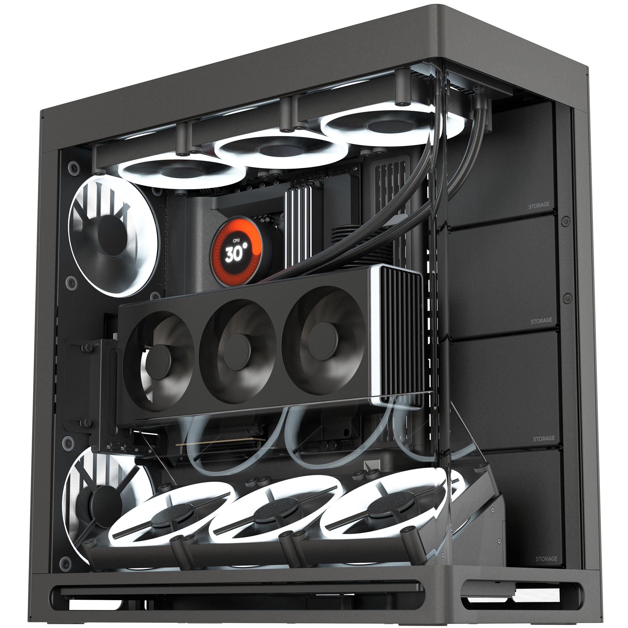 Корпус Havn HS 420 VGPU Edition Black (HVN-CA-HS420-08) - Фото 1