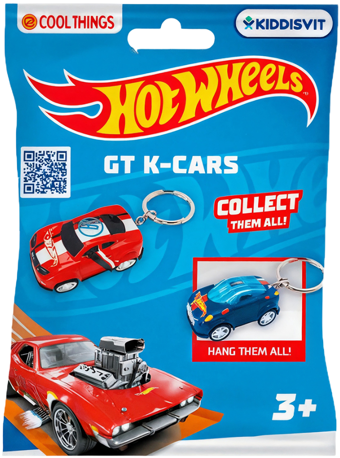 Игровая фигурка-сюрприз Cool Things Hot Wheels - GT K машинка (HW056) - Фото 1