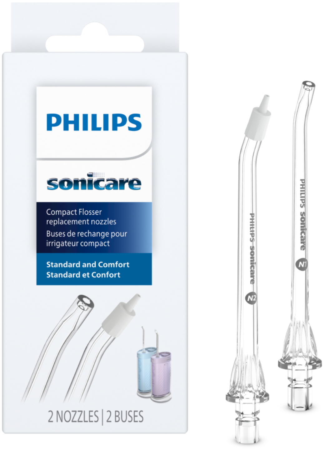 Насадка для ирригатора Philips Sonicare HX3072/00 Compact Flosser 1000 - Фото 1