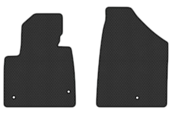 EVA коврики в салон авто передние EVAtech для Grand Santa FE (NC) 7 seats Hyundai 2012-2017 3 поколение SUV USA HY1307AG2KH3RBB - Фото 1