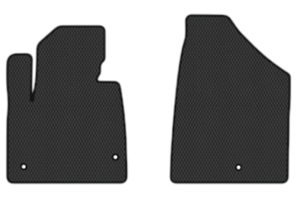 EVA коврики в салон авто передние EVAtech для Grand Santa FE (NC) 7 seats Hyundai 2012-2017 3 поколение SUV USA HY1307AV2KH3RBB - Фото 1
