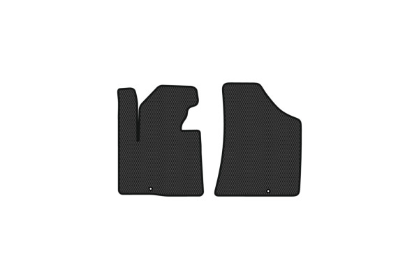 EVA коврики в салон авто передние EVAtech для Santa FE (CM) Restyling (Floor Gas Pedal) 7 seats (2 clips) Hyundai 2010-2012 2 поколение SUV EU HY13315AV2KD2RBB - Фото 1