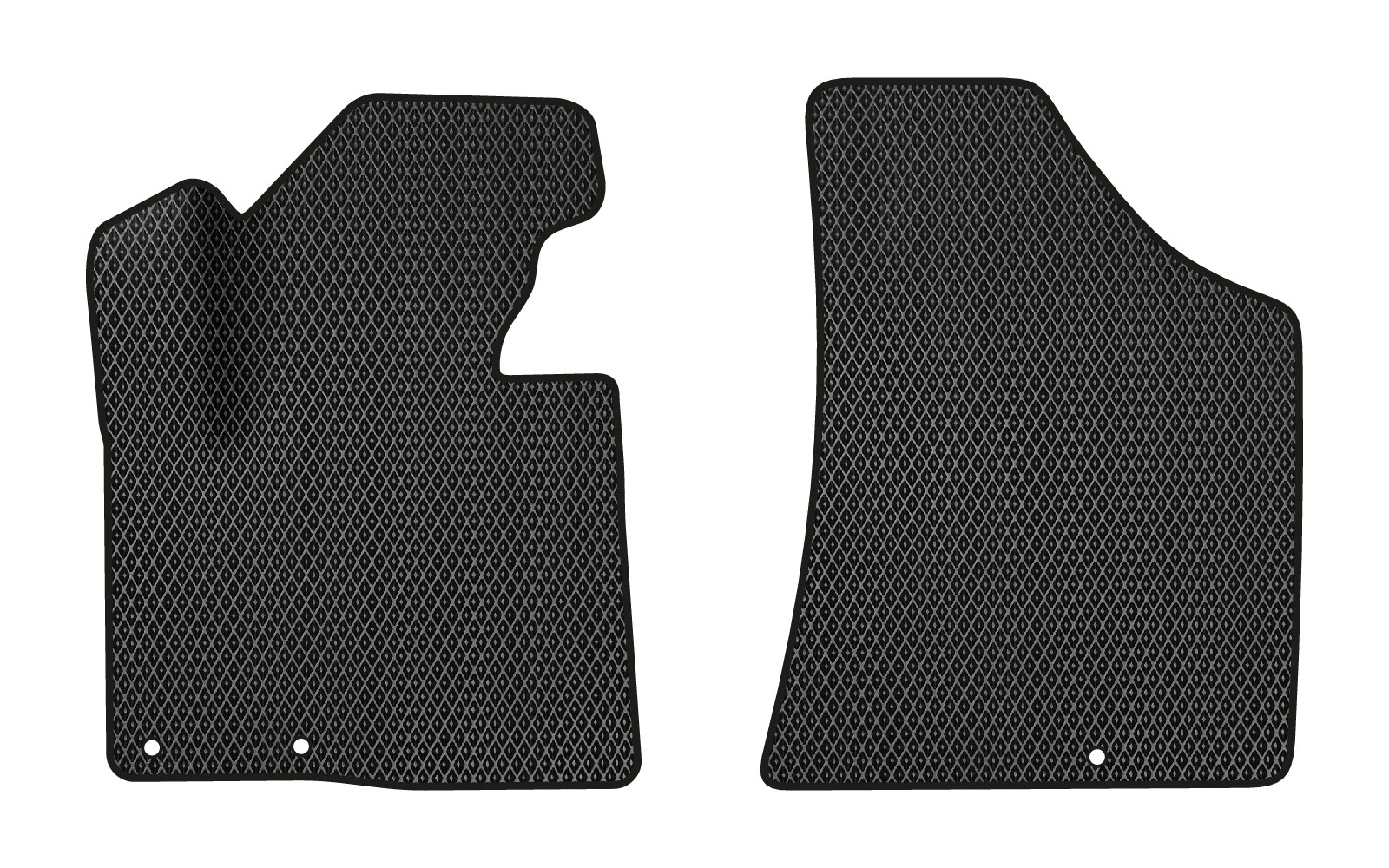 EVA коврики в салон авто передние EVAtech для Santa FE (CM) Restyling (Floor Gas Pedal) 7 seats Hyundai 2010-2012 2 поколение SUV USA HY13947AE2KD3RBB - Фото 1
