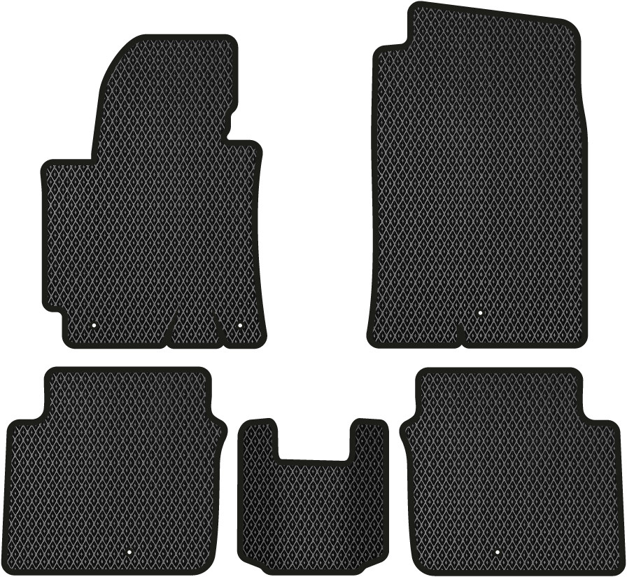 EVA коврики в салон авто EVAtech для Elantra (MD) (5 clips) Hyundai 2010-2015 5 поколение Sedan EU HY14216CB5LA5RBB - Фото 1