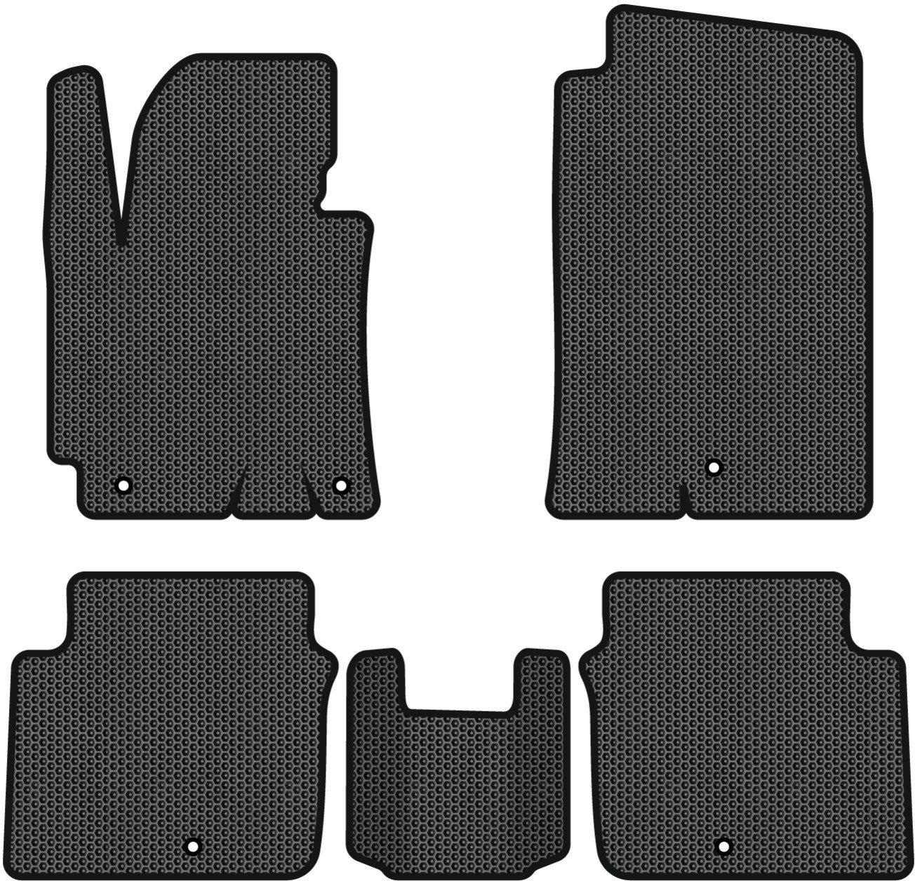 EVA коврики в салон авто EVAtech для Elantra (MD) (5 clips) Hyundai 2010-2015 5 поколение Sedan USA HY14487C5KH5SBB - Фото 1