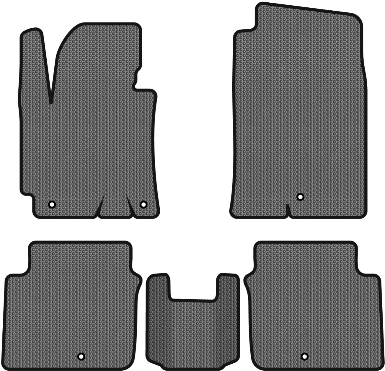 EVA коврики в салон авто EVAtech для Elantra (MD) (5 clips) Hyundai 2010-2015 5 поколение Sedan USA HY14487C5KH5SGB - Фото 1