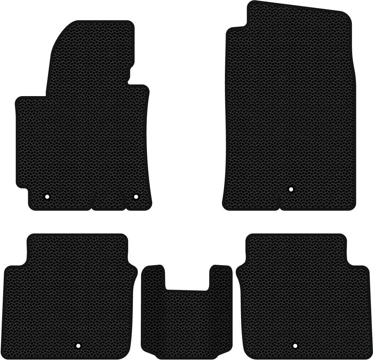 EVA коврики в салон авто EVAtech для Elantra (MD) (5 clips) Hyundai 2010-2015 5 поколение Sedan USA HY14487CB5KH5KBB - Фото 1