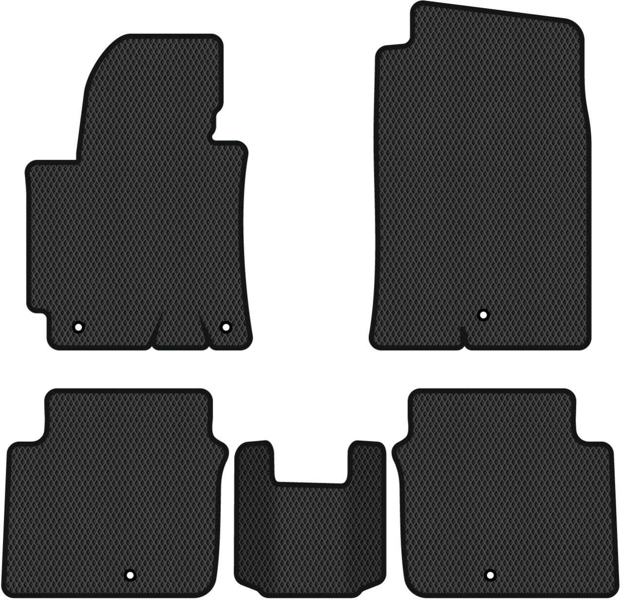 EVA коврики в салон авто EVAtech для Elantra (MD) (5 clips) Hyundai 2010-2015 5 поколение Sedan USA HY14487CB5KH5RBB - Фото 1