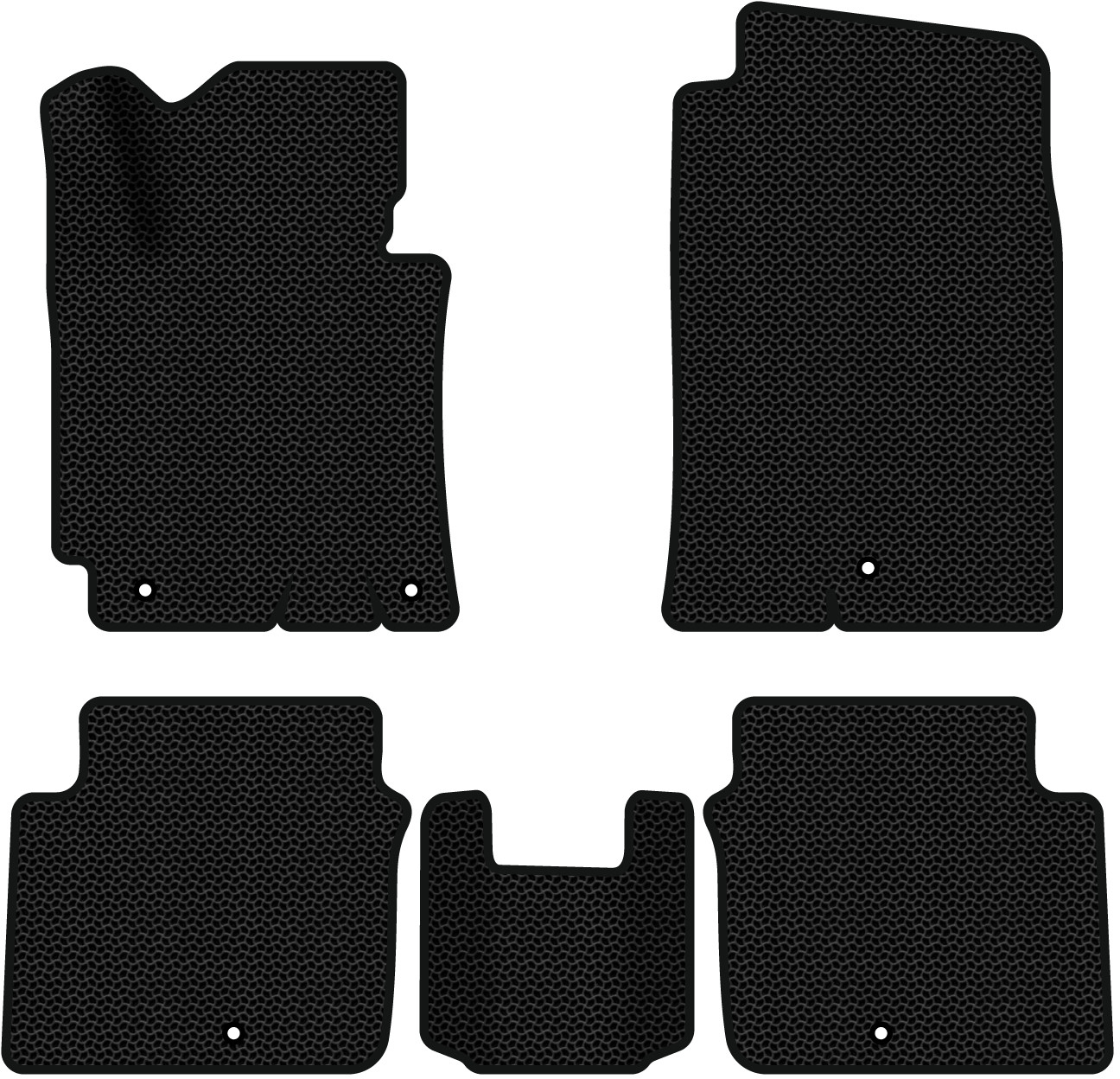 EVA коврики в салон авто EVAtech для Elantra (MD) (5 clips) Hyundai 2010-2015 5 поколение Sedan USA HY14487CD5KH5KBB - Фото 1