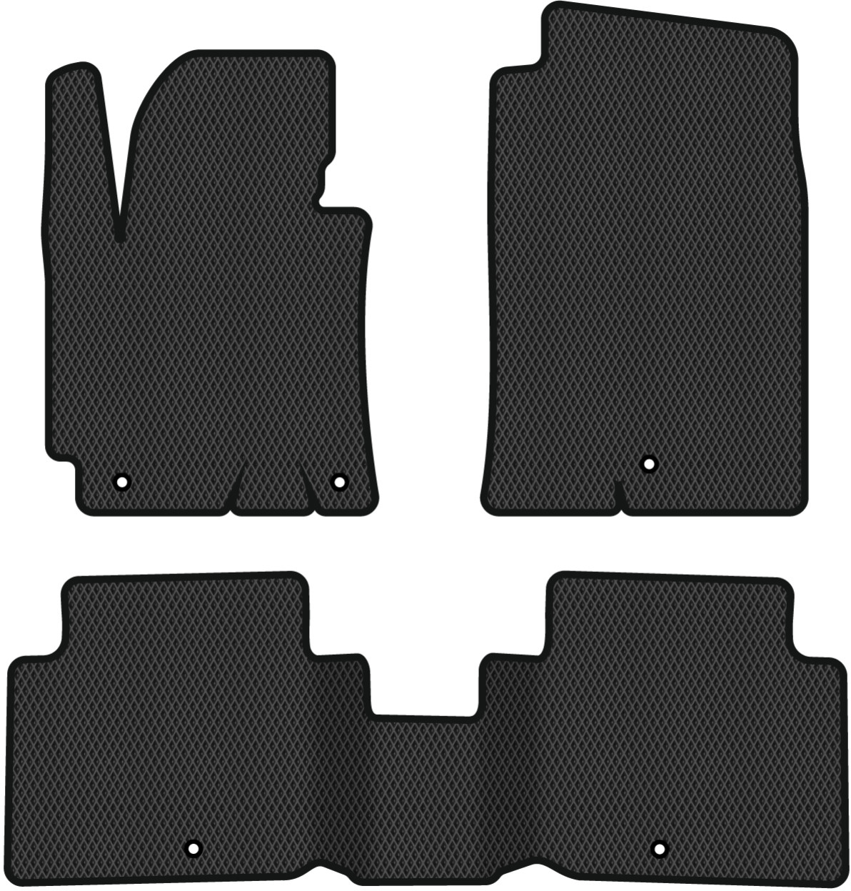 EVA коврики в салон авто EVAtech для Elantra (MD) (5 clips) Hyundai 2010-2015 5 поколение Sedan USA HY14487Z3KH5RBB - Фото 1