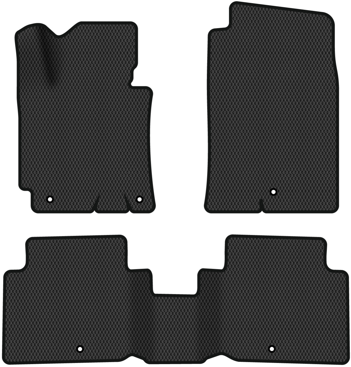 EVA коврики в салон авто EVAtech для Elantra (MD) (5 clips) Hyundai 2010-2015 5 поколение Sedan USA HY14487ZD3KH5RBB - Фото 1