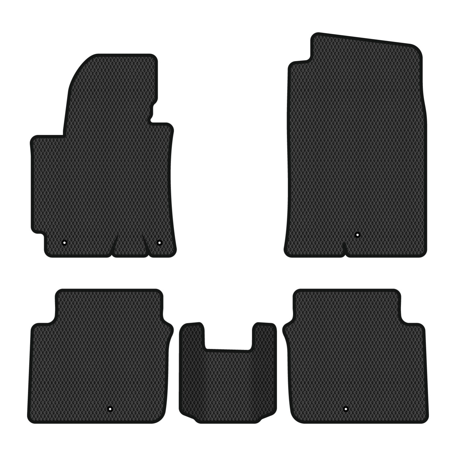 EVA коврики в салон авто EVAtech для Elantra (MD) (5 clips) Hyundai 2010-2015 5 поколение Sedan USA HY1975CB5LA5RBB - Фото 1