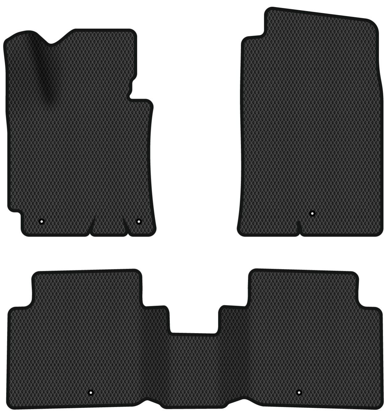 EVA коврики в салон авто EVAtech для Elantra (MD) (5 clips) Hyundai 2010-2015 5 поколение Sedan USA HY1975ZD3LA5RBB - Фото 1