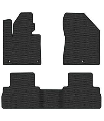 EVA килимки в салон авто EVAtech для Santa FE (TM) 7 seats Hyundai 2018-2020 4 покоління SUV Korea HY23822ZV3KH3RBB - Фото 1