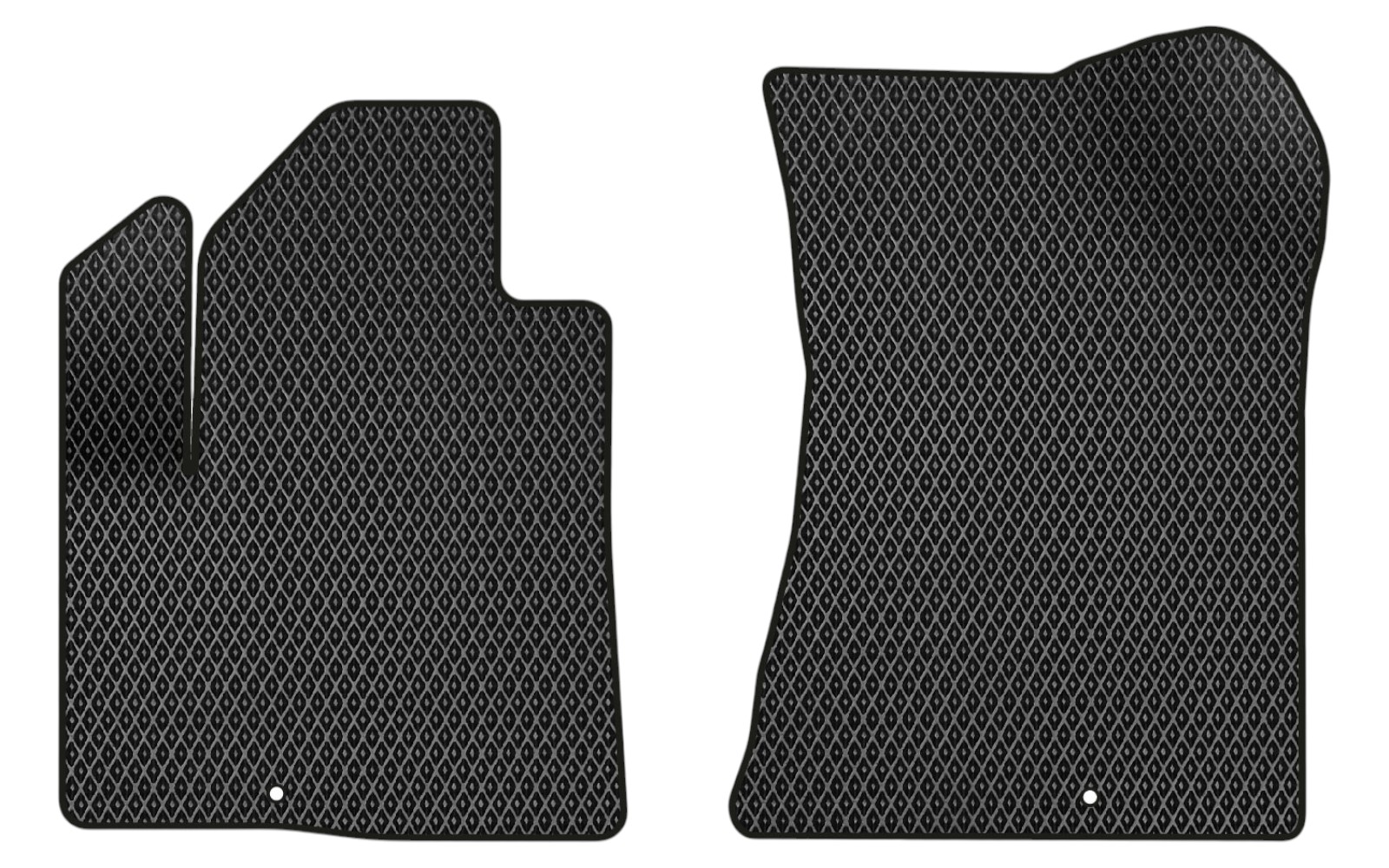 EVA коврики в салон авто передние EVAtech для Santa FE (CM) 7 seats Hyundai 2006-2010 2 поколение SUV EU HY32362A2KD2RBB - Фото 1