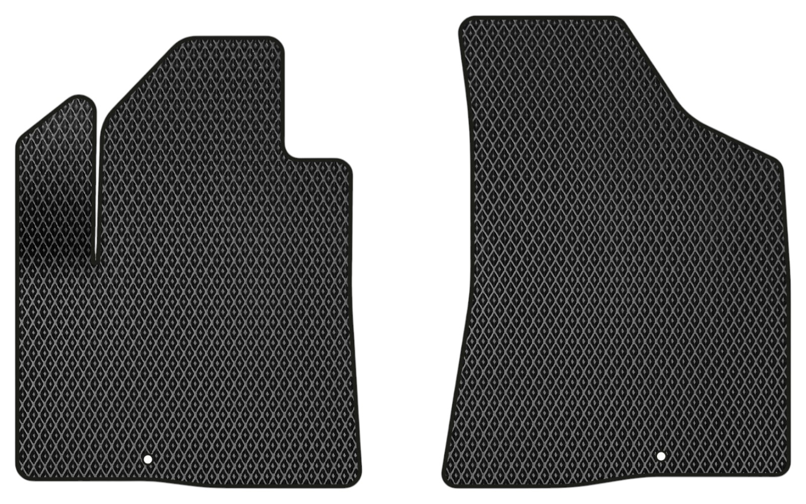 EVA коврики в салон авто передние EVAtech для Santa FE (CM) 7 seats Hyundai 2006-2010 2 поколение SUV EU HY32362AV2KD2RBB - Фото 1