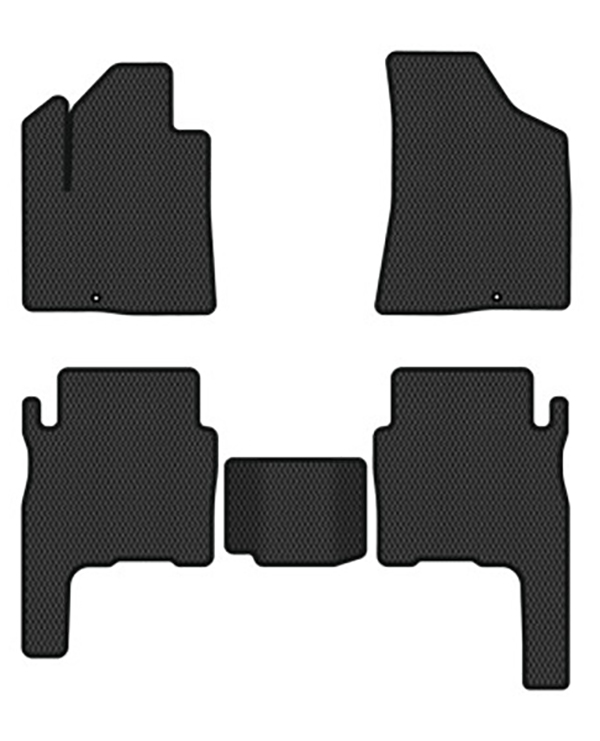 EVA килимки в салон авто EVAtech для Santa FE (CM) 7 seats Hyundai 2006-2010 2 покоління SUV EU HY32362CV5KD2RBB - Фото 1