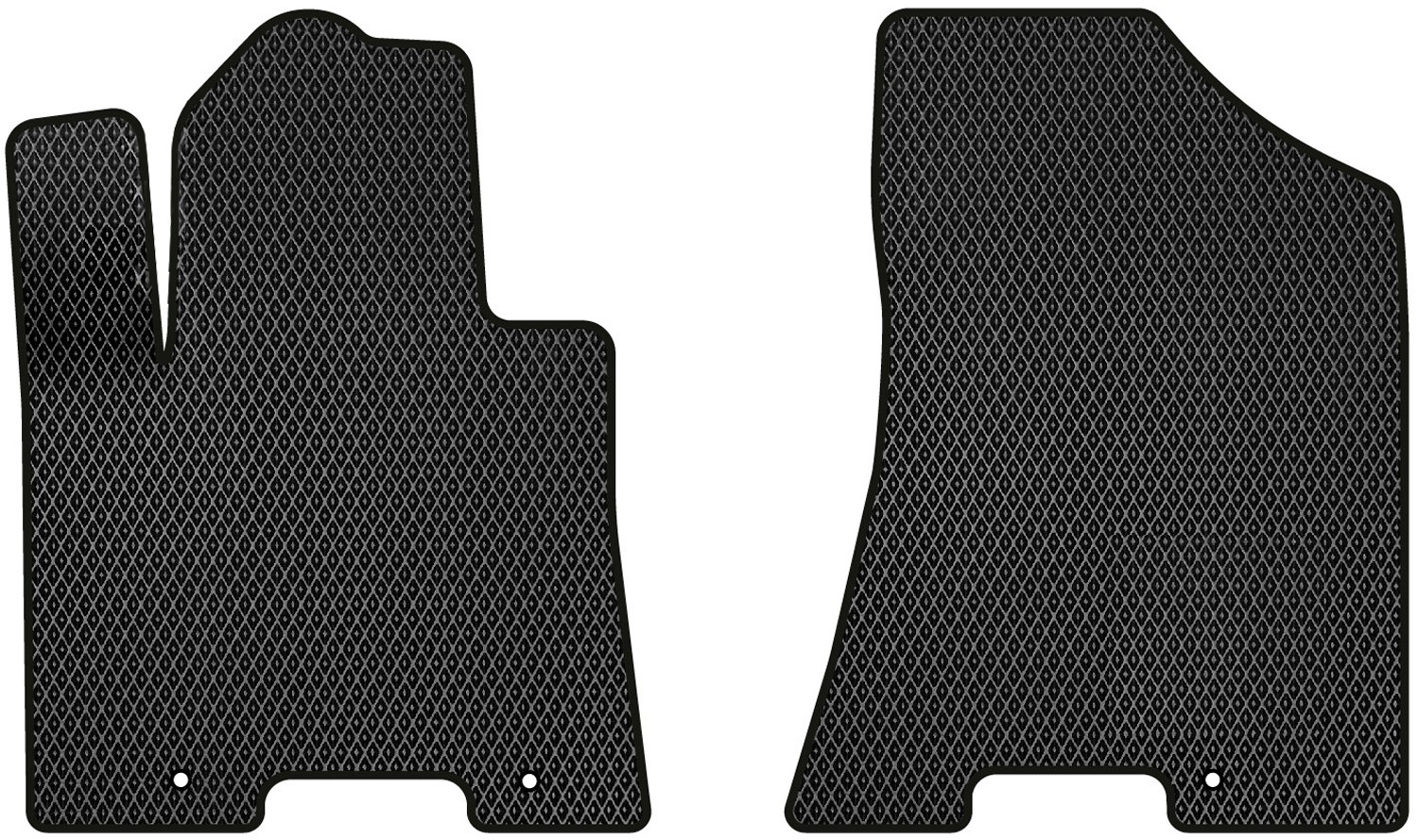 EVA коврики в салон авто передние EVAtech для Tucson (Squib VL+VR) Hyundai 2015-2021 3 поколение SUV USA HY32611AV2LA3RBB - Фото 1