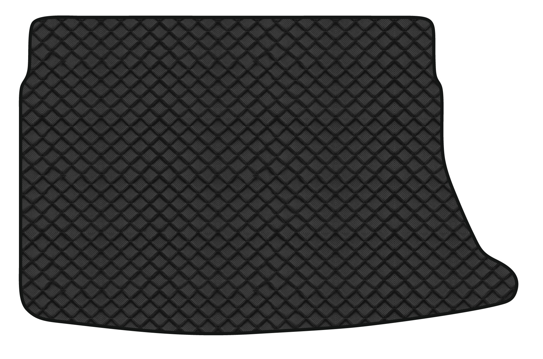 Коврик из экокожи в багажник авто EVAtech ECO для i30 (FD) Restyling Hyundai 2010-2012 1 поколение Htb EU HY32820B1BBB - Фото 1