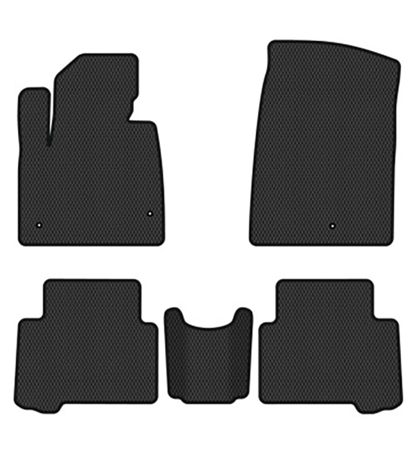 EVA килимки в салон авто EVAtech для Santa FE (DM) 5 seats Hyundai 2012-2017 3 покоління SUV EU HY3305C5LA3RBB - Фото 1